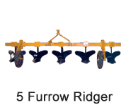 5 Furrow Ridger